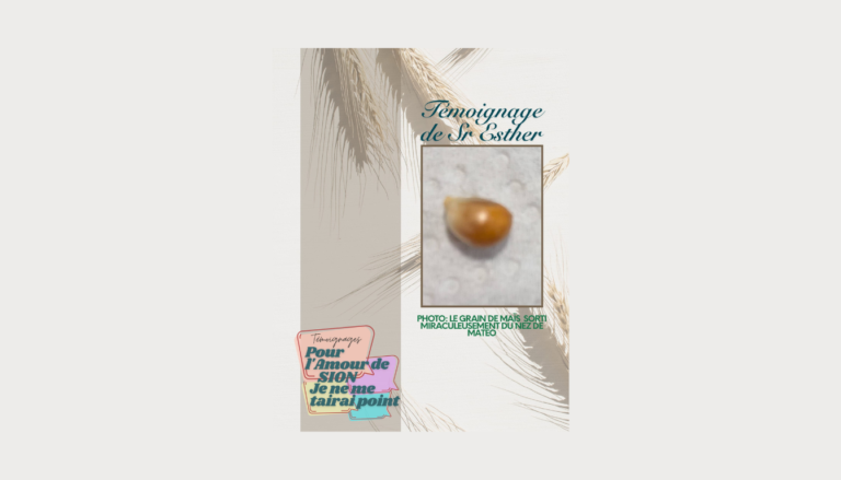 Le Dieu de l’Alliance